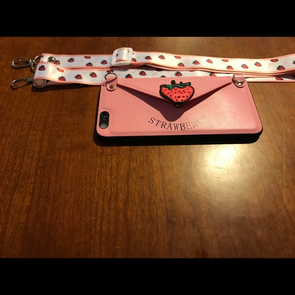 Leather pink phone case - Picture 4 of 6